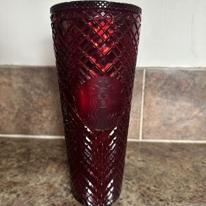 Starbucks Company  2021 Jeweled Cold Cups Red 24 oz